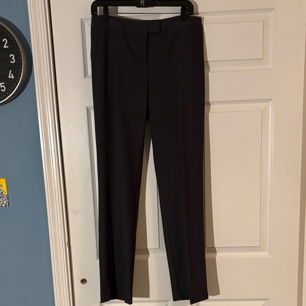 Jones New York Classic Black Straight Leg Pants